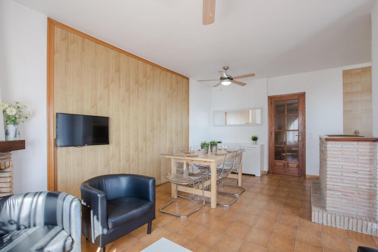 Mistral Seafront Up. Vistas Al Mar Apartment Mont-roig del Camp Bagian luar foto