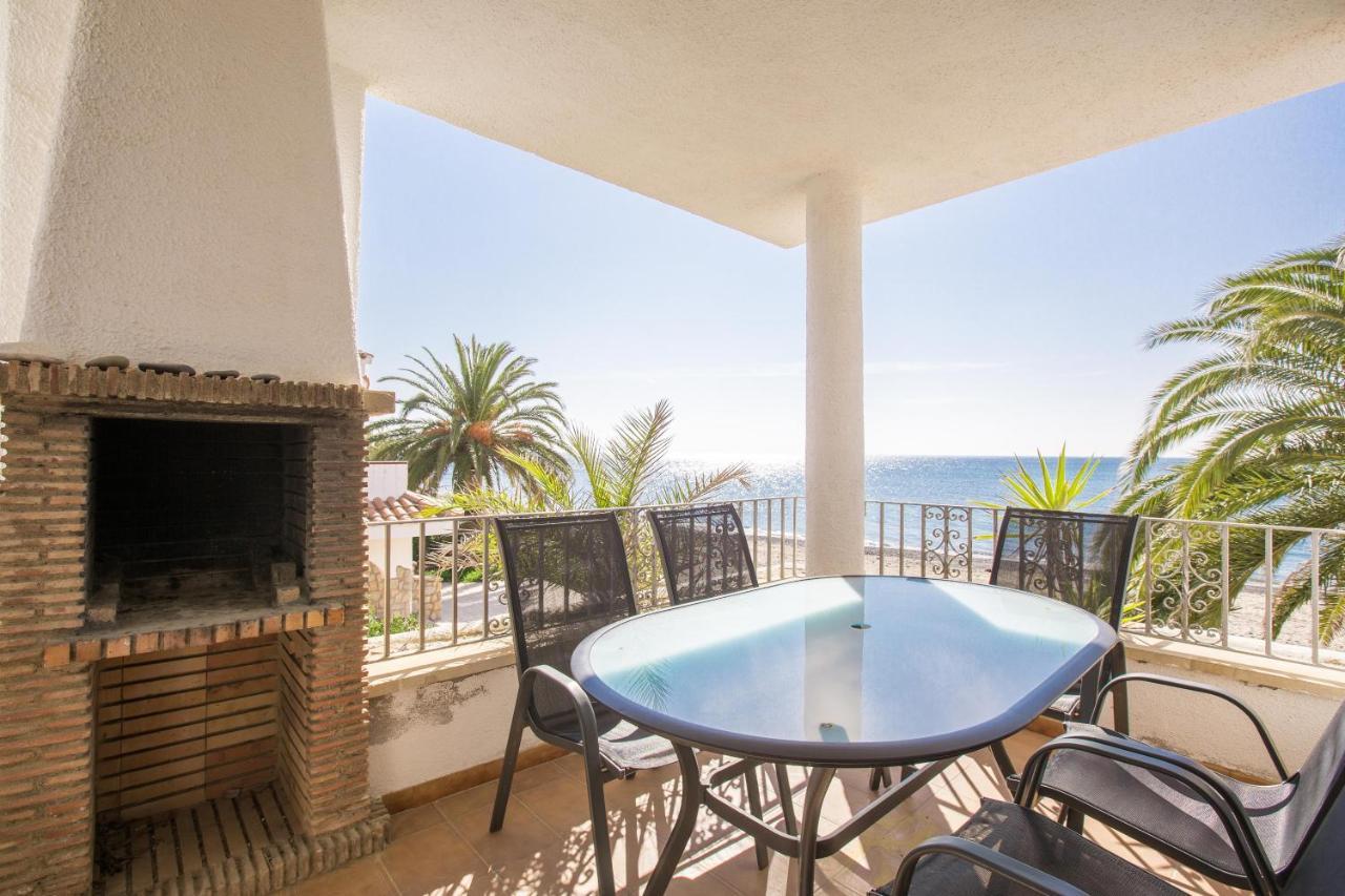 Mistral Seafront Up. Vistas Al Mar Apartment Mont-roig del Camp Bagian luar foto